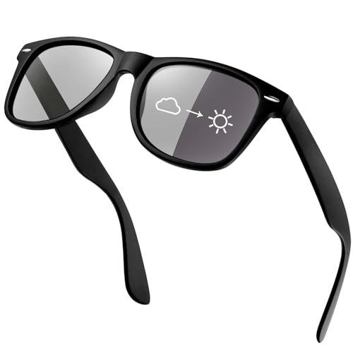 KANASTAL Klassisch Sonnenbrille Herren Damen Polarisiert Hellblau