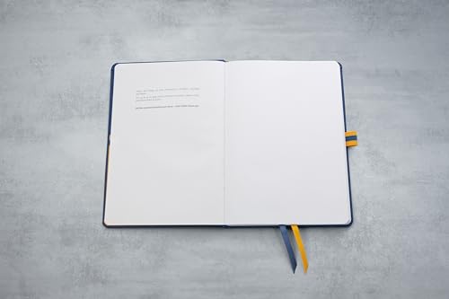 SIGEL LS104 Notebook, A5, Squared, hardcover, Ideal as a Diary, Bullet Journal, idea Book, Writing Book, 176 Pages - Image 3