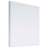 AC – Lienzo para pintar – 100% algodón – Listone de madera - Apto para todo tipo de pintura - Base para realizar pinturas de alta calidad para hogar o trabajo - 100 x 100 cm