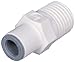 Dixon 1/2" Tube OD x 3/8" Male NPTF, Polyamide (65056218WP2)