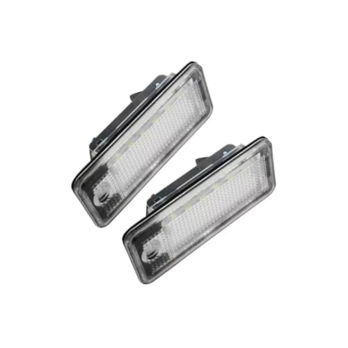 Luz trasera de matrícula para viajes nocturnos seguros en coche Audi A3