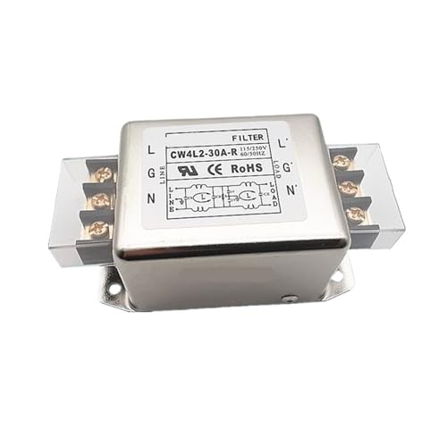 Filtro de potencia CW4L2-30A-R 220V que elimina interferencias y protege líneas de 30A