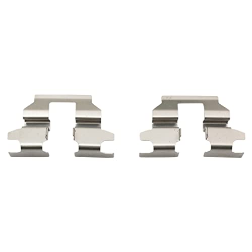 Image of TRQ Rear Brake Pad and Rotor Set Ceramic Solid Rotors Calipers