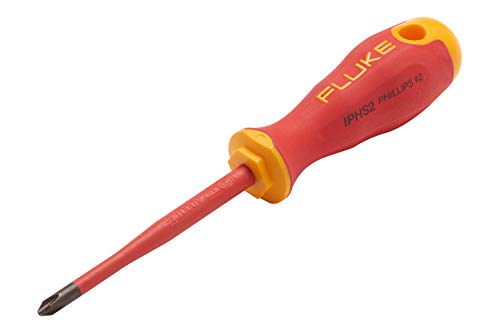 Tournevis Phillips 2 électricien isolé 1000V cruciforme PH2 aimanté