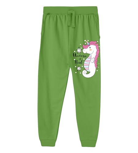 Image of KYDA KIDS Girl's Regular Cotton Joggers for Casual Wear, Jogging, Exercise& Walking (Pack of 1)
