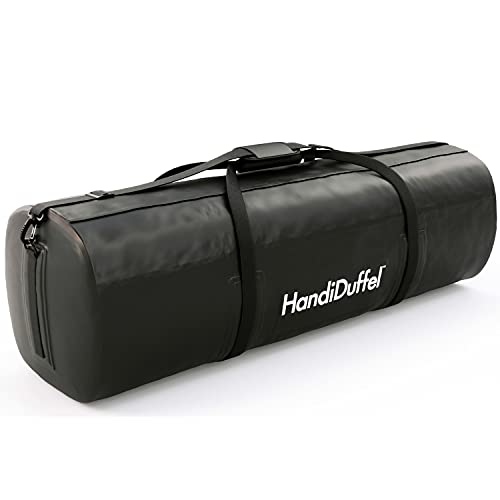 HandiWorld HandiDuffel sac de toit souple étanche 135 litres de couleur noire pour bagages