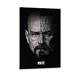 ECGRLNV Leinwandposter 40 * 60cm Heisenberg – Breaking 