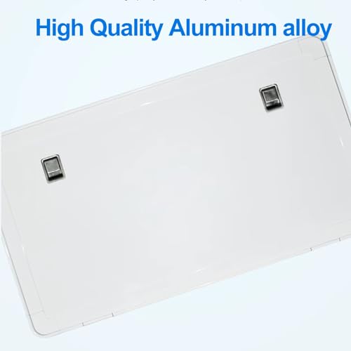 Table pliante murale extérieure noire 60x45 pour aménagement de van et camping-car - 8