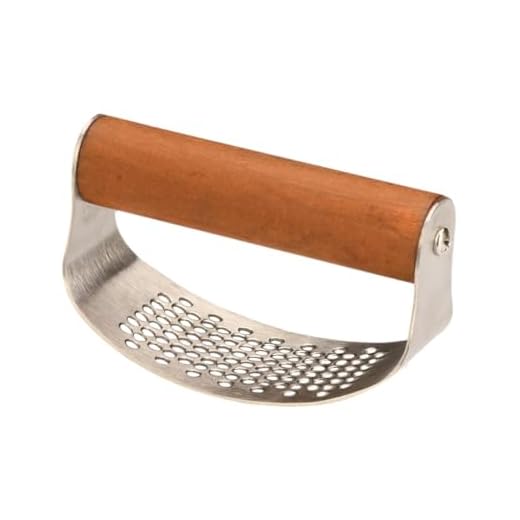 Premium Garlic Press for Effortless Crushing