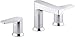 Kohler K-97100-4-CP Taut Bathroom Sink Faucets, Widespread, Polished Chrome