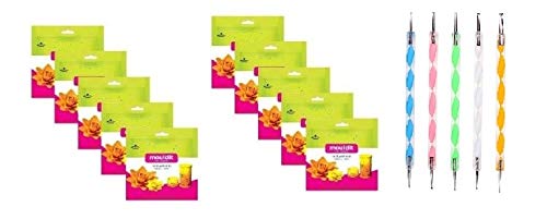 Definite Shilpkar Mouldit Epoxy Compound Clay (Set of 10 Mouldit with Designer Dotting Tool)