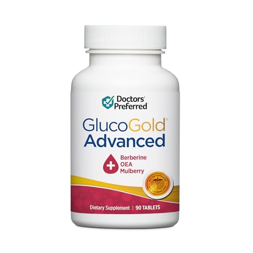 DOCTORS PREFERRED Berberine Supplement with Cinnamon & Chromium 90ct