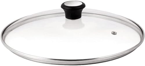 Tefal 280975 GLASDECKEL L Mit Edelstahlrand Und Dampfregler L 24 Cm, Copper Black – Ansicht 1