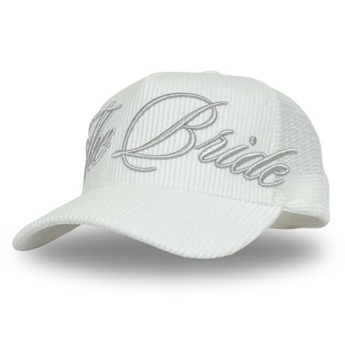 Image of Vintage Faith & Forever Trucker Hat | Men & Women | Christian Cross Jesus Hats | Bachelorette Bride Hat | Cotton | Snapback