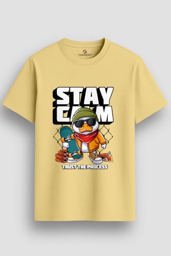 Image of Men's Regular Fit Printed T-Shirt Combo Pack of 3 | 100% Cotton Round Neck Half Sleeve Graphic Tees