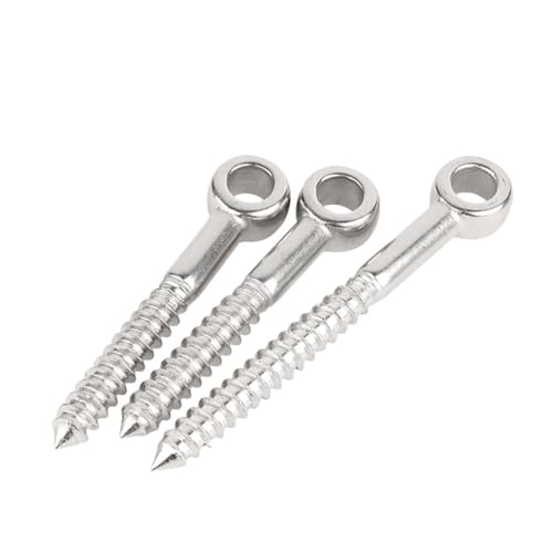 M4 M5 M6 M8 M10 316�X�e�����X�| ����l�W ���t�� �Z���t�^�b�s���O�؃l�W �����O�A�C���b�g�{���g(M8x60mm-2pcs)