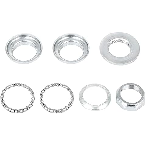 X AUTOHAUX Steel Bicycle Headset with Sealed Bearings Cover