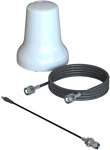 Scan Antenna Iridium Passive Omnidirectional Heavy Duty Antenna | Rugged Design | Iridium GO & Phone Compatible | Weatherproof | Easy Mount | GPS | Marine & Land Use | 8m Cable Included | 65900-023