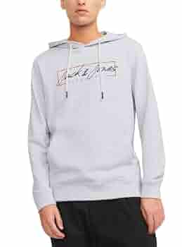 JACK & JONES JJZURI SWEAT HOOD LN Sweatshirt Erkek