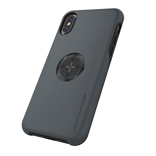 MORPHEUS LABS M4s Funda para Apple iPhone XS/iPhone X / 10, Cubierta Protectora para iPhone X/XS / 10, Funda para Todos los Soportes de M4s, Carcasa con Cierre rápido magnético Patentado, Gris