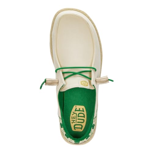 Image of HEYDUDE Women's Wendy Luck | Women's Shoes | Women Slip-on Loafers | Comfortable & Light-Weight