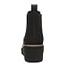 Athlefit Women's Chelsea Wedge Boots Elastic Platform Lug Sole Slip on Wedge Ankle Black Booties Size 8.5