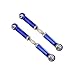 Atomik RC Rustler 4X4 Rear Upper Linkage, Blue - Replaces 3644 - Compatible with Traxxas