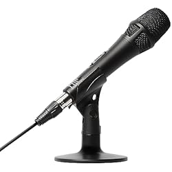 Audifonos Con Microfono Para Cantar Marantz Professional M4U - Micrófono de Condensador USB con tarjeta de sonido, Soporte de sobremesa para proyectos de Podcast, Streaming, Juegos, transmitir audio y grabar instrumentos musicales o voz