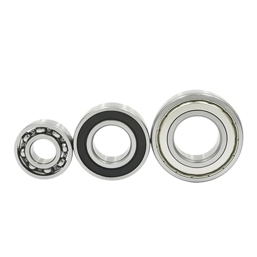 Roulement à billes 6205 6206 haute précision en acier rigide durable