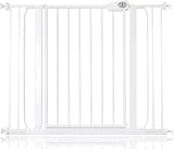 Bettacare Cancelletto per Cani Easy Fit, 100,8cm - 108,8cm, Bianco, Cancelletto a Pressione per Cani e Cuccioli, Barriera per Animali Domestici e Cani