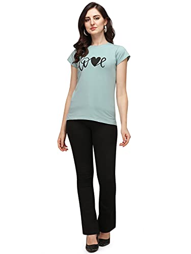 Image of DHRUVI TRENDZ Women Tops | T Shirt for Women | Tops for Jeans for Women | Western Tops for Women Stylish | T-Shirt for Women