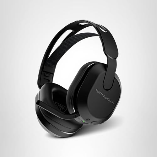 Turtle Beach Stealth 500 Wireless Amplified Gaming Headset for PS5, PS4, PC, & Mobile &ndash; 40-Hr Battery, Bluetooth, Memory Foam Cushions, Flip-to-Mute Mic, EQ Presets, Companion App &ndash; Black