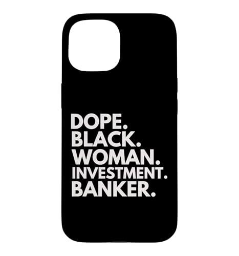 Dope Black Woman Investment Banker Empower Professional �X�}�z�P�[�X iPhone 15 �p