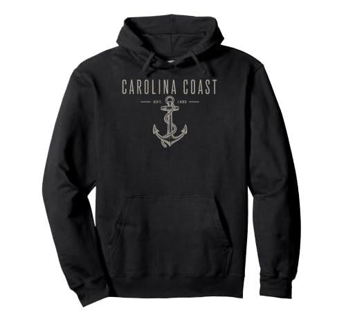 Dispositivo Marino de Estilo Antiguo EST. 1685 Sudadera con Capucha
