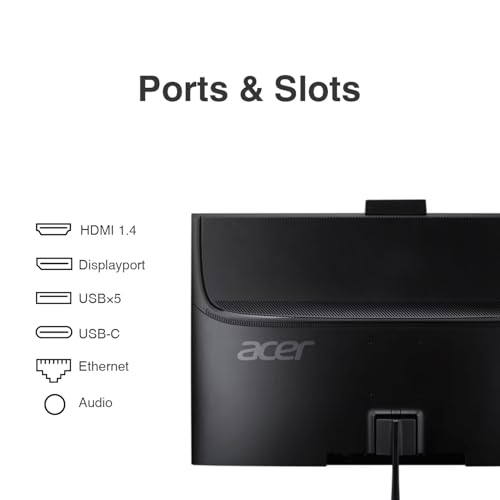 Image of Acer Aspire C27 Professional All-in-One 27 inch IPS FHD Display (Intel Core 5 120U, 8GB DDR5, 1TB PCIe SSD, Integrated Graphics, WiFi 6E, Webcam, Bluetooth 5.3, Win 11 Pro)