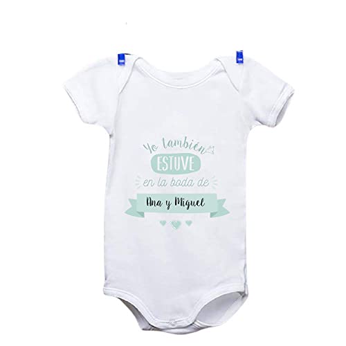 CALLE DEL REGALO Body personalizado especial para bodas