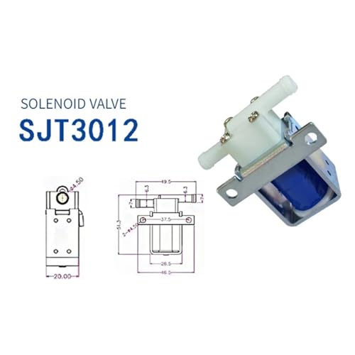 Électrovanne électrique miniature 2 positions normalement fermée DC 12V