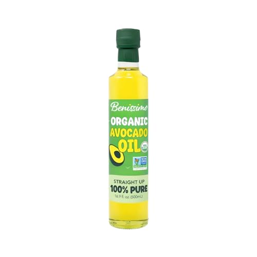 Benissimo 100% Aceite de Aguacate Orgánico Puro 16.9 Fl Oz miniatura 1