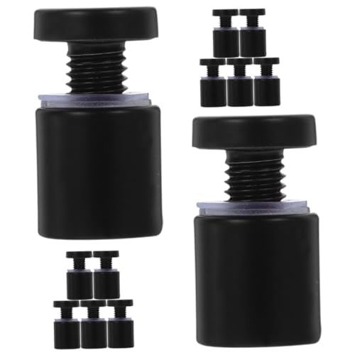 EXAOMBLE 12個 ステンレス製スタンドオフ装飾ネジ 防錆耐久性 軽量設計 浴室キッチン対応 広告板 鏡 フォトフレーム用壁掛けハードウェア