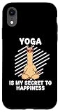 lame secrete assassin's creed en metal a vendre Installation facile Coque pour iPhone XR Mignon Lama Yoga Is My Secret To Happiness Lama