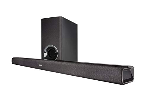 Denon DHT-S316 Home Theater Soundbar System with Wireless Subwoofer | Virtual Surround Sound Technology | Wall-Mountable | Bluetooth Compatibility | Smart & Slim-Profile | Black #1