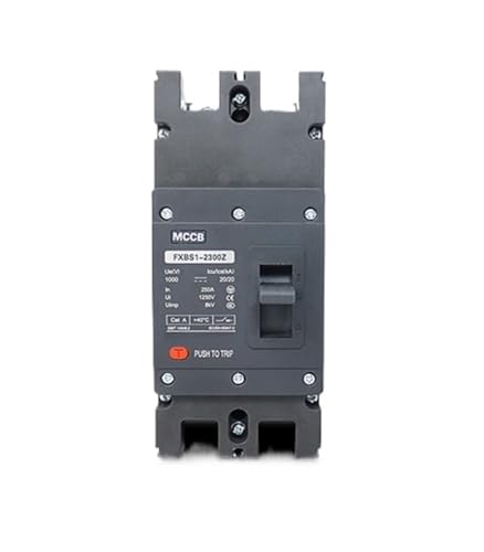 Disjoncteur PV CC 1000V 300A boîtier moulé évite les risques d'incendie de circuit solaire
