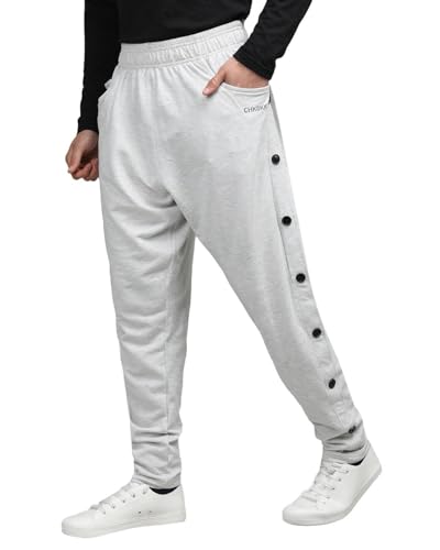 Image of CHKOKKO Men's Regular Fit Mid Rise Casual Track Pant Lower with Pocket
