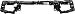 Radiator Support for Ford Focus 12-16 Upper Tie Bar Plastic/Fiberglass
