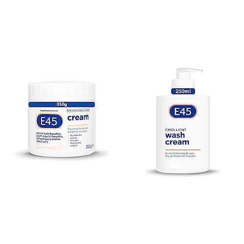 E45 Cream 350 g – E45 Cream for Dry, Irritated Skin – Moisturiser...