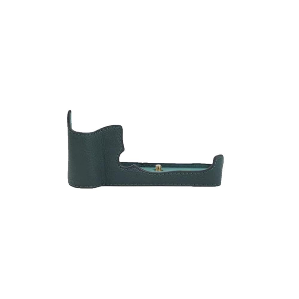 Demi-étui de protection antidérapant en similicuir pour appareil photo Fujifilm X-T4 Vert, Vert, Demi-boîtier de base