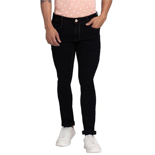 Image of Parx Men's Print Pattern Regular Fit Pure Cotton Half Sleeve Polo Neck Casual T-Shirt