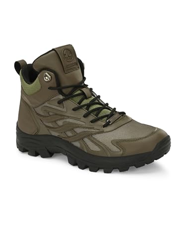 Image of OFF LIMITS RAFTAR Men's Waterproof Hiking Shoes: Lightweight, Breathable, and Ideal for Outdoor Trekking, Mountaineering, and Trail Adventures