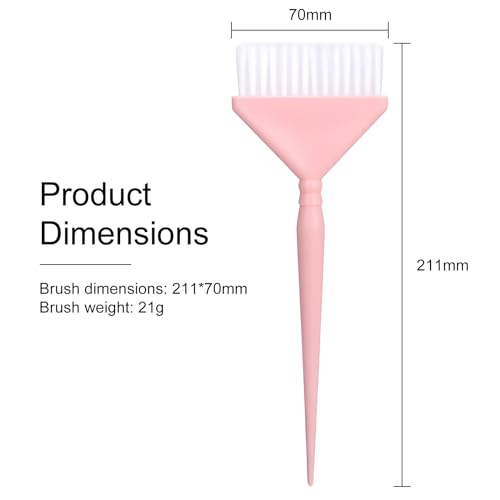 Set clásico de 4 pinceles para tinte de cabello miniatura 7