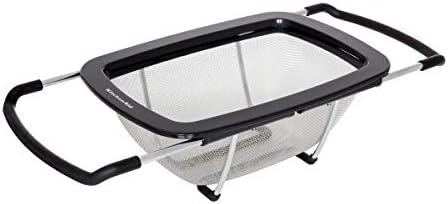 KitchenAid Expandable Stainless Steel Colander, One size, Black